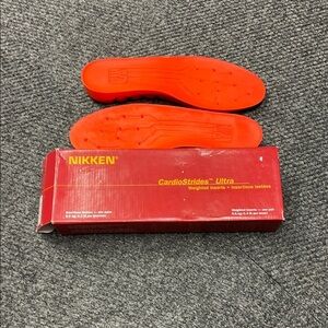 Nikken Cardiostrides Ultra Weighted Shoe Inserts 1.3 lbs Unisex